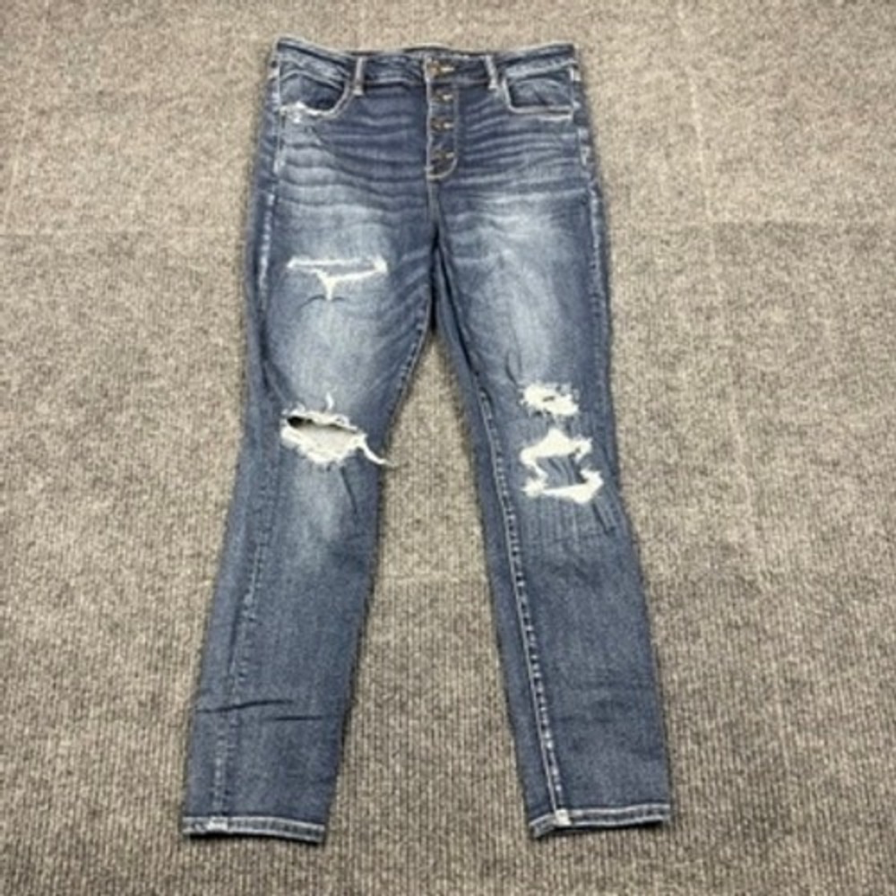 Levis 501 Original Fit Jeans Mens 34x30 Medium Wash Blue Denim 00501-2377